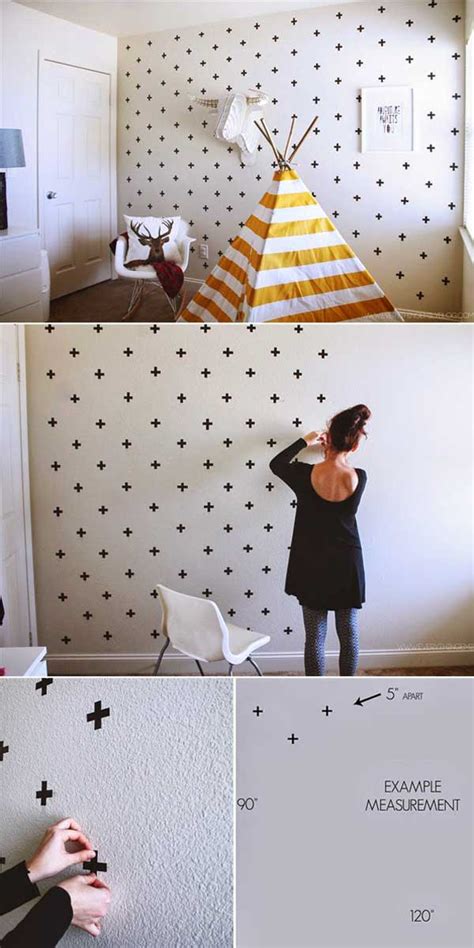 26 Diy Cool And No Money Decorating Ideas For Your Wall Woohome