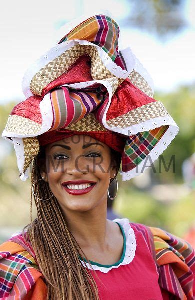 Woman In National Costume Jamaica Tim Graham Caribbean Fashion