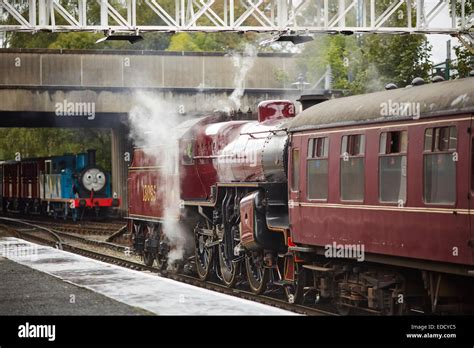 East Lancashire Railway Running Thomas The Tank Engine Event Pictured