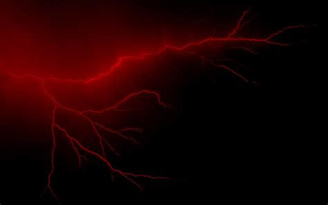 Lightning Red Red For Lightning On Black Background Rob7389 Flickr