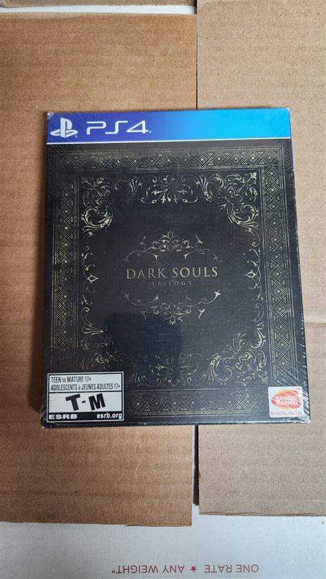 Dark Souls Trilogy Limited Steelbook Edition Ps4 New Us North America