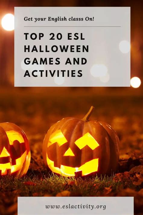 Halloween Esl Activities Games Worksheets And Lesson Plans