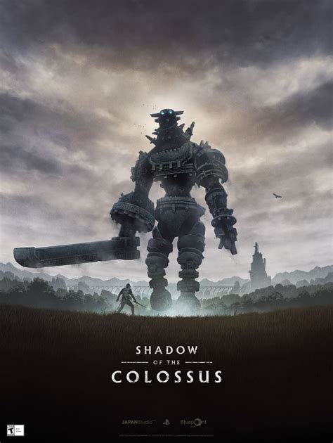 Key Art Commissioned By Playstation For The Shadow Of The Colossus
