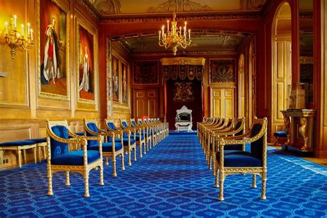 Windsor Castle Throne Room Windsor Kastély Trónterem