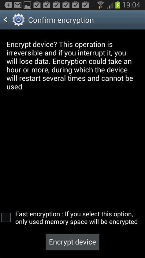 Encrypt All Data On Your Android Phone Ghacks Tech News