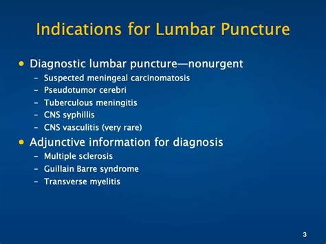 Lumbar Puncture Course Hospital Procedures Consultants