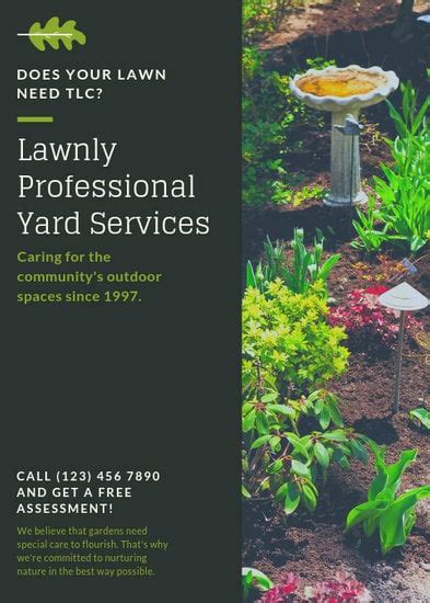 Customize 30 Landscaping Flyer Templates Online Canva