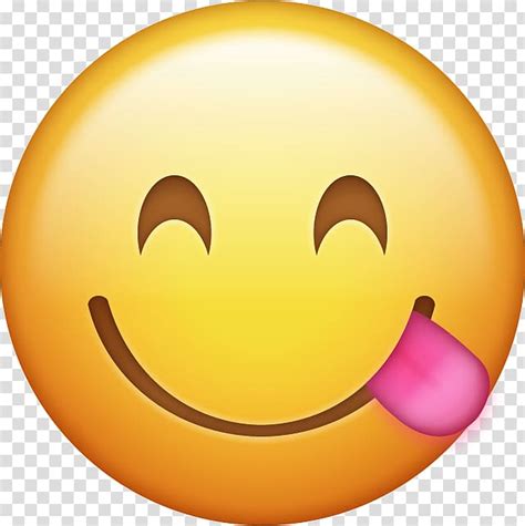 Emoji Tongue Out Illustration Emoji Iphone Smiley Emojis Transparent