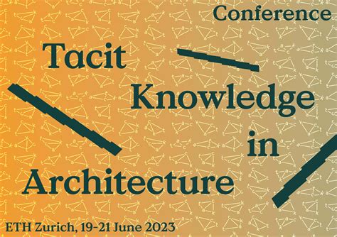 Final Conference “tacit Knowledge In Architecture” Tack