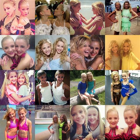 Chloe And Paige From The Show Dance Moms Collage They Are My Two