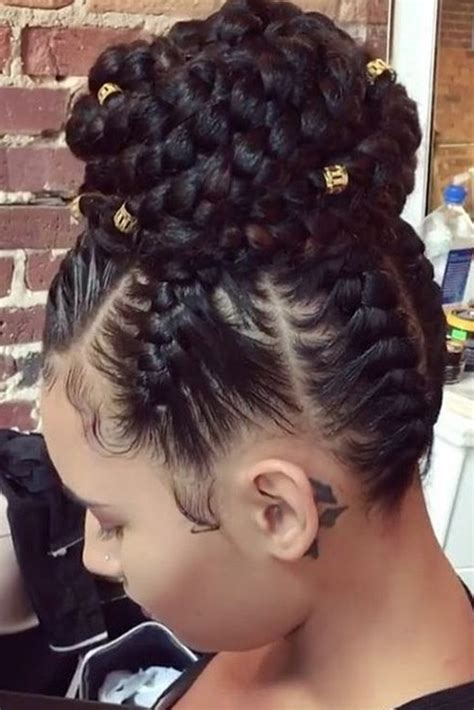 20 Braided Prom Hairstyles Fit For A Queen Natural Hair Styles Braided Hairstyles Hair