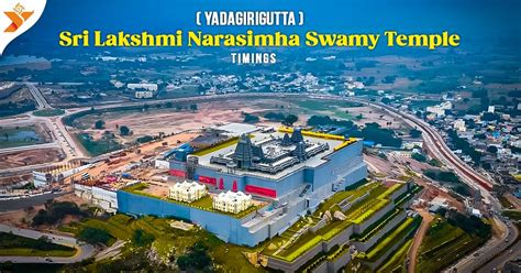Yadagirigutta Sri Lakshmi Narasimha Swamy Temple Timings History And More