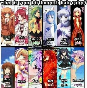 How to draw short hair for anime manga. What is your birthmonth hair color? - Anime Answers - Fanpop