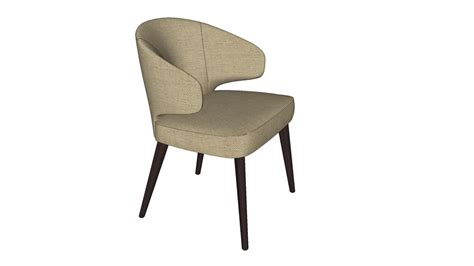 Arm Chair Chair Sofa Home Furniture Kursi 3d Warehouse