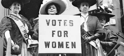 Womens Suffrage Protest Signs