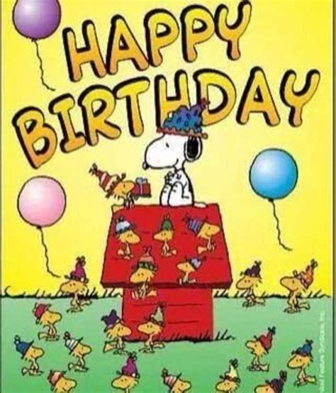 50 Special Happy Birthday Quotes Snoopy Birthday Peanuts Birthday