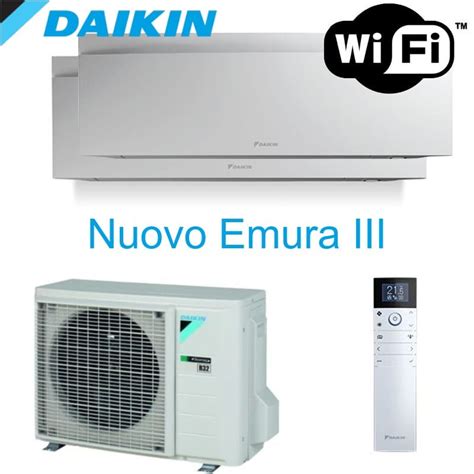 Condizionatore Daikin Emura Dual Split Mxm N Ftxj Aw Ftxj Aw