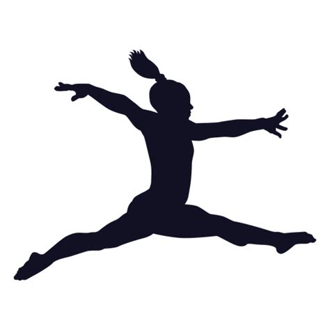 Gymnast Silhouette Svg Free Svg File For Silhouette My Xxx Hot Girl