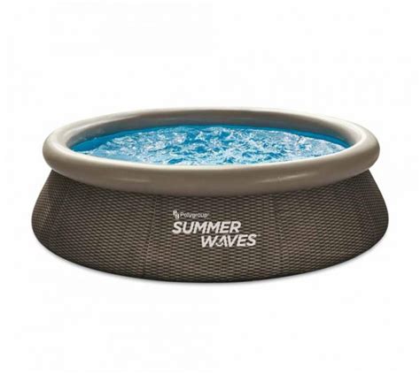 Summer Waves Quick Set Pool 305x76 Cm Rattan
