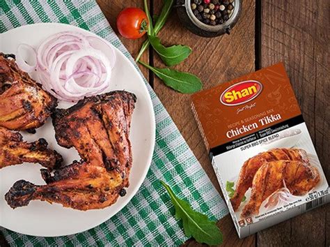 I just made sure to flip it halfway. Chicken Tikka - Shan Foods