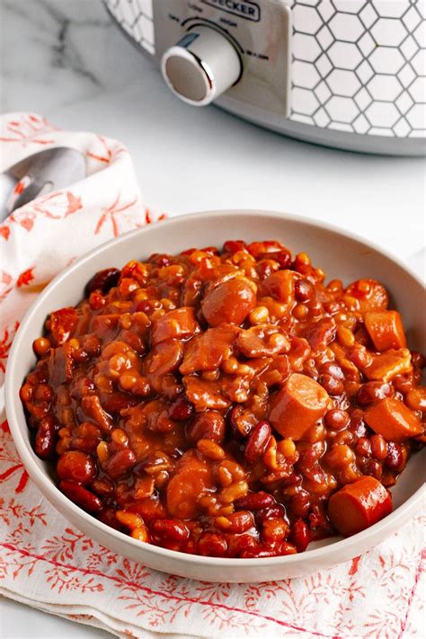Baked Bean Recipe Using Canned Beans Crock Pot