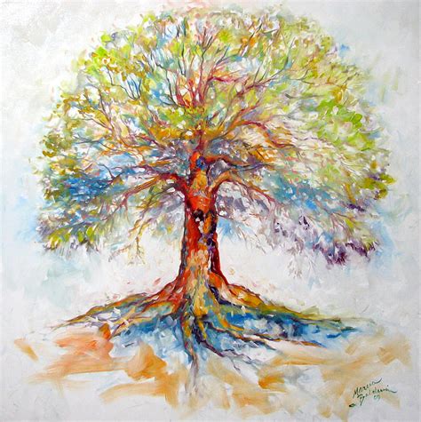 Tree Of Life Hope Painting By Marcia Baldwin Fine Art America