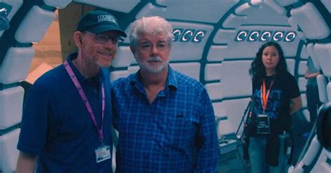 Details Of George Lucas Visit To The Solo A Star Wars Story Set