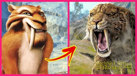 Ice Age In Real Life 💥 All Characters 👉wana Plus Youtube