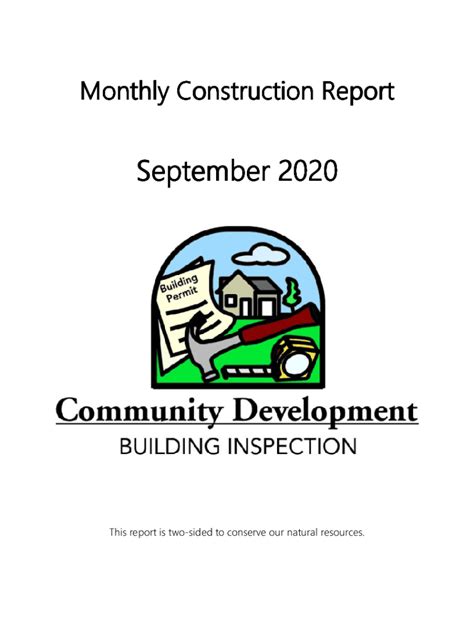 Fillable Online Building Construction Monthly Progress Report