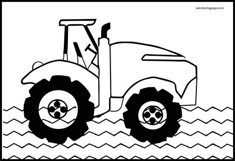 John Johnny Deere Tractor Coloring Page Wecoloringpage 24