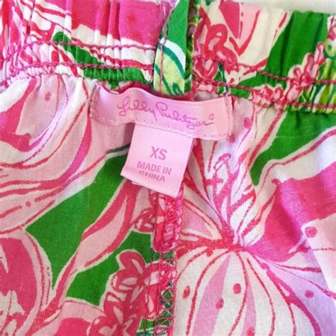 Lilly Pulitzer Intimates And Sleepwear Lilly Pulitzer Pink Green