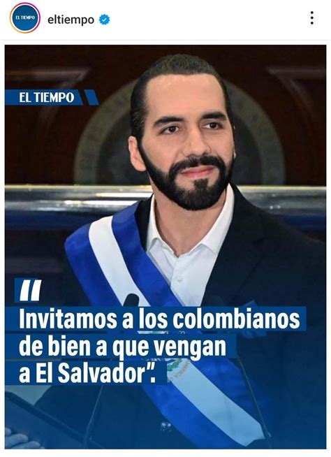 Alexánder Velásquez on Twitter Me siento vetado por nayibbukele