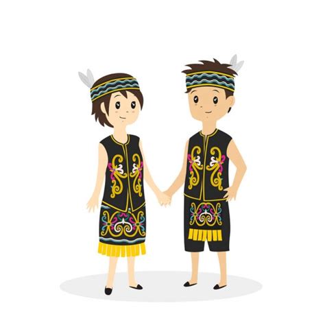 24 Gambar Animasi Dayak Kalimantan Inspirasi Terbaru