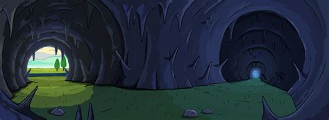 Cave Illustration Adventure Time Cartoon 8k Wallpaper Hdwallpaper
