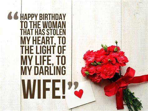 Happy Birthday Wishes For Wife Status Quotes Greeting Cards Cake Images Messages
