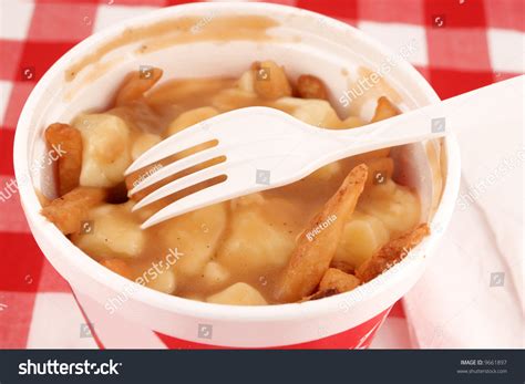French Fries Smothered In Gravy And Melted Cheese Also Known As