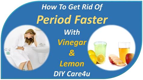 How To Get Rid Of Period Faster Youtube