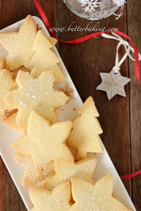 Christmas cookie recipes with pictures. Christmas Shortbread Cookies | Butter Baking