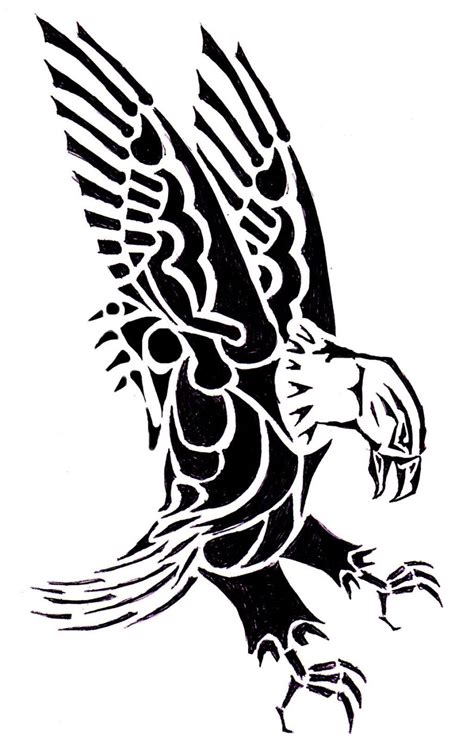 Tribal Eagle Tattoo Designs - Tattoo Art Ideas | Tribal eagle tattoo, Eagle tattoo, Art tattoo