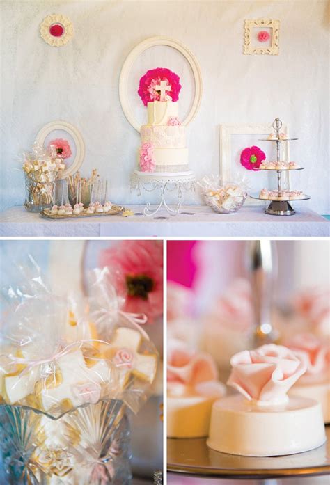 Beautiful Shabby Chic First Communion Brunch Hostess With The Mostess