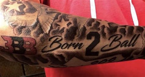 Kobe bryant tattoos kobe quotes basketball tattoos pocket watch tattoos tribute tattoos kobe bryant pictures fan tattoo kobe bryant nba masculine style. NBA Tells Lonzo Ball to Cover His Big Baller Brand Tattoo ...