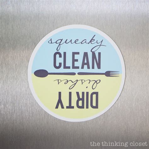 How you clean the outside of your dishwasher depends on the style and finish. 16 Creative Projects for Label Lovers {The Thinking Closet} | Abby Lawson