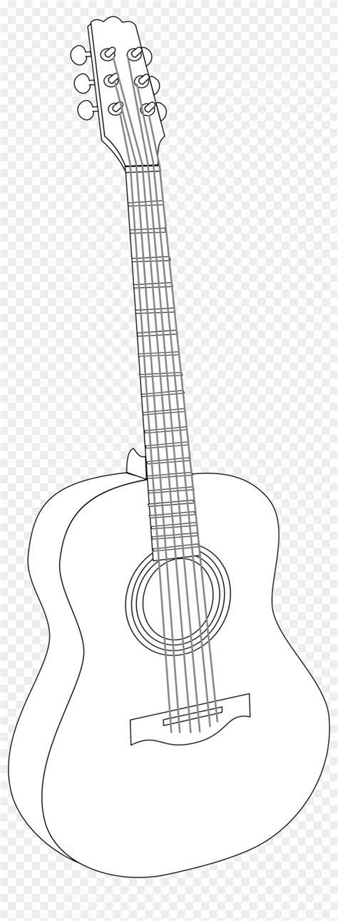 Guitar Outlines Clip Art Library