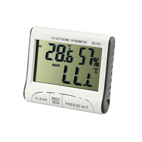 Uxcell Digital Hygrometer Thermometer Monitor With Temperature Humidity