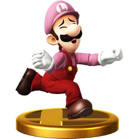 Imagen Trofeo De Luigi Alt Ssb4 Wii Upng Smashpedia Fandom