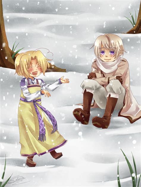 aph playing in the snow by hetalia canada dj on deviantart hetalia canada hetalia hetalia