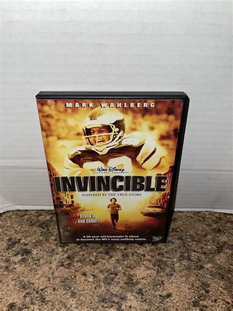 Invincible Dvd 2006 Walt Disney Dvd Mark Wahlberg 786936721027 Ebay