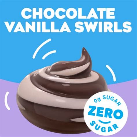 Jell O Chocolate Vanilla Swirls Sugar Free Pudding Cups Snack Ct King Soopers