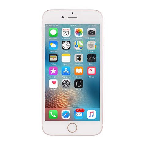 Buy Refurbished Apple Iphone 6s 16 Gb Mobile Phone Online ₹12000 From
