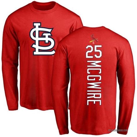 Mark Mcgwire T Shirt Authentic St Louis Cardinals Mark Mcgwire T